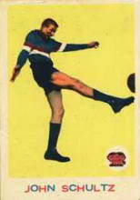 John Schultz - 1964 Scanlens Card - Source - Australian Rules Football Cards