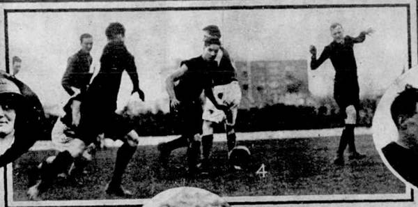 Australasian 9 Aug 1924 P64 Play In Front Of Victorias Goal In The Second Quarter 600thumb