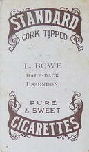 1911 Sniders N Abrahams H Essendon L Bowe R