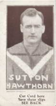 1926-28 VFL Suburban Premium - Bert Sutton 1926-28 VFL Suburban Premium Issues - Source: Australian Rules Football Cards