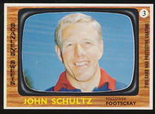 1967 Scanlens 03 John Schultz Footscray Sportmem