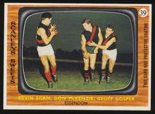 1967 Scanlens 39 Egan McKenzie Gosper Essendon Sportmem