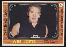 1967 Scanlens 52 Wesley Lofts Carlton Sportmem