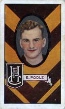 1933 Allens League Footballers - Ted Poole