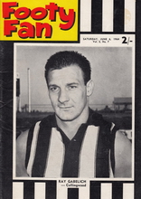 Footy Fan V01n07 06 06 1964 Ray Gabelich Collingwood