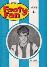 Footy Fan V01n08 13 06 1964 Bob Pascoe North Melbourne