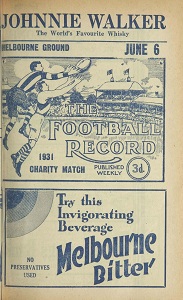 VFL v VFA 1931 P1 - Source:State Library of Victoria