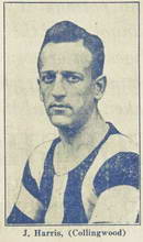 Football Record 1928 Round 06 p21 J Harris Collingwood - Source State Library of Victoria
