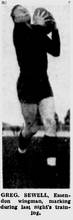 The Age 18-Aug-1954 p13 Greg Sewell Essendon Source: Google News Archive