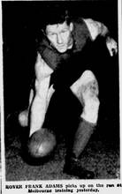 The Age 9-Jul-1954 p18 Frank Adams Melbourne Melbourne Source: Google News Archive