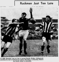 The Age 10-May-1954 p14 GLeek Essendon Neville Waller Neil Mann Collingwood