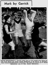 The Age 31-May-1954 p16 JGarrick Don Star South Melbourne FAdams Melbourne - Source- Google News Archive