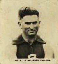 Dinny Kelleher- 1929 Griffiths Black Crow Footballers- Source:Australian Rules Football Cards