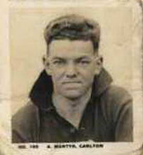 Aubrey Martyn- 1929 Griffiths Black Crow Footballers- Source:Australian Rules Football Cards