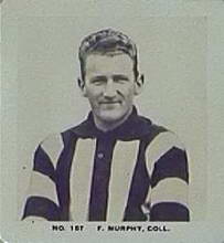 Frank Murphy- 1929 Griffiths Black Crow Footballers- Source:Australian Rules Football Cards