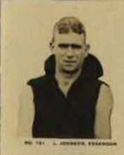 Len Johnson- 1929 Griffiths Black Crow Footballers- Source:Australian Rules Football Cards