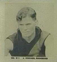 Jack Fincher- 1929 Griffiths Black Crow Footballers- Source:Australian Rules Football Cards
