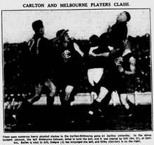 The Age 6-Jun-1933 p4 Johnson Melbourne Gill Bullen Gilby Carlton