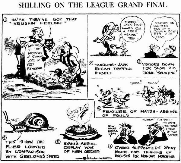 The Argus 27Sep1937 p18 Shilling on the League Grand Final