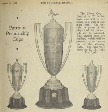 Football Record 3Aug1940 p19 Patriotic Cup