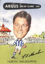 Gerald Marchesi - 1954 Argus Football Swap Cards Source: Australian Rules Football Cards