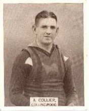 Albert Collier No:85- 1933 Wills League Footballers - Larger Size Source:Australian Football Cards