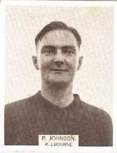 Bob C Johnson No:167- 1933 Wills League Footballers - Larger Size Source:Australian Football Cards