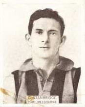 Charlie Stanbridge No:37- 1933 Wills League Footballers - Larger Size Source:Australian Football Cards
