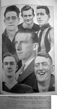 The Sporting Globe Football Book 1930 p61 Recorder Cup Winners - Source:State Library of Victoria