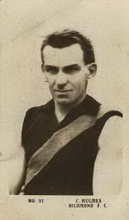 Frank Hughes b1894 - 1923 Magpie Portraits of Leading Footballers - Source: Australian Rules Football Cards
