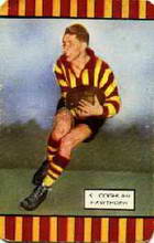 Kevin Coghlan - 1954 Coles Victorian Footballers - Source: Australian Rules Football Cards