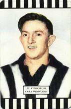 Ron Kingston - 1954 Coles Victorian Footballers - Source: Australian Rules Football Cards