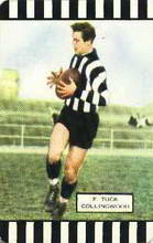 Frank Tuck - 1954 Coles Victorian Footballers - Source: Australian Rules Football Cards