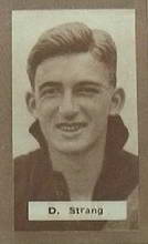 Doug Strang - 1934 MacRobertsons 1/2d Footballers - Source: Australian Rules Football Cards