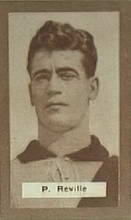 Peter Reville - 1934 MacRobertsons 1/2d Footballers - Source: Australian Rules Football Cards