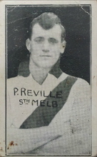 Peter Reville 1926-28 VFL Suburban Premium Issues - Source: Australian Rules Football Cards