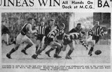 Sporting Globe 16-Sep-39 p1 - Jack Knight, jack Regan Collingwood - Photographer Unknown