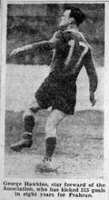 Sporting Globe 02-Aug-39 p11 - George Hawkins Prahran - Photographer Unknown