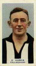 Don Harris - 1933 Hoadleys Victorian Footballers - Source: Australian Rules Football Cards