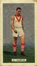 Jack Austin - 1935 Hoadleys Victorian Footballers - Source: Australian Rules Football Cards