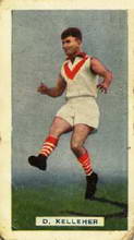 Dinny Kelleher - 1935 Hoadleys Victorian Footballers - Source: Australian Rules Football Cards