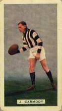 Jack Carmody - 1935 Hoadleys Victorian Footballers - Source: Australian Rules Football Cards