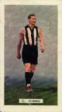 Charlie Dibbs - 1935 Hoadleys Victorian Footballers - Source: Australian Rules Football Cards