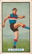 Ambrose Palmer - 1939 Allens Footballers - Source: Australian Rules Football Cards