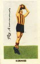 Roy Simmonds - 1952 Kornies Footballers in Action - Source: Australian Rules Football Cards
