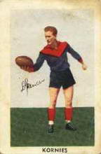 Stuart Spencer - 1953 Kornies Footballers in Action - Source: Australian Rules Football Cards