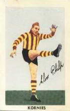 Clive Philp - 1953 Kornies Footballers in Action - Source: Australian Rules Football Cards