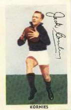 Jack Conley - 1953 Kornies Footballers in Action - Source: Australian Rules Football Cards