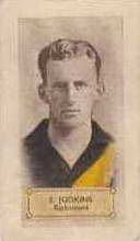 Stan Judkins - 1932 Hoadleys Victorian League Footballers - Source: Australian Rules Football Cards
