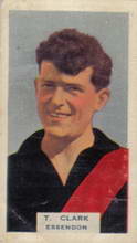 Tom Clarke - 1933 Godfrey Phillips Victorian Footballers - Set of 75 - Source: Australian Rules Football Cards